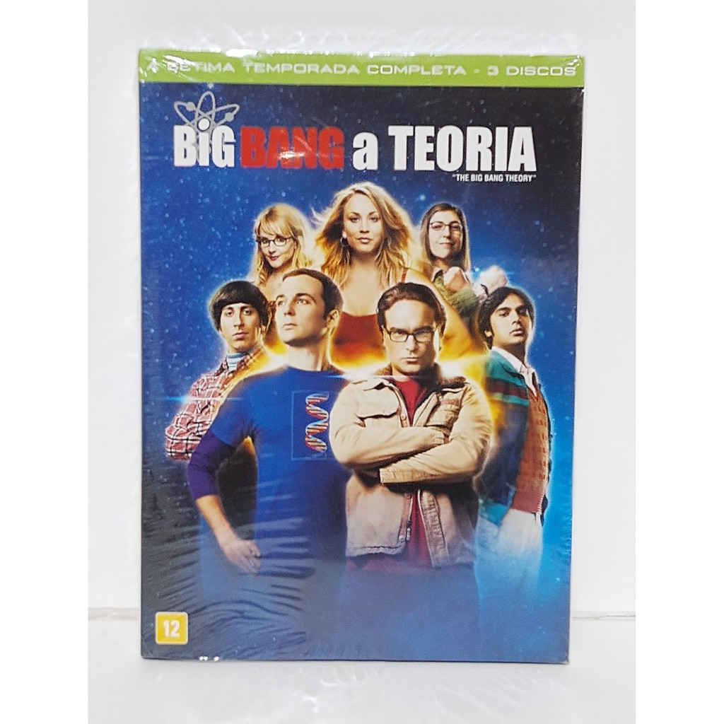 DVD The Big Bang Theory 7a temporada (Lacrado) | Shopee Brasil