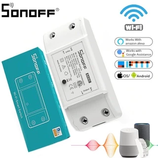 SONOFF Basic R2 Interruptor Inteligente Smart WiFi Luz Automação Residencial Casa Alexa Google APP
