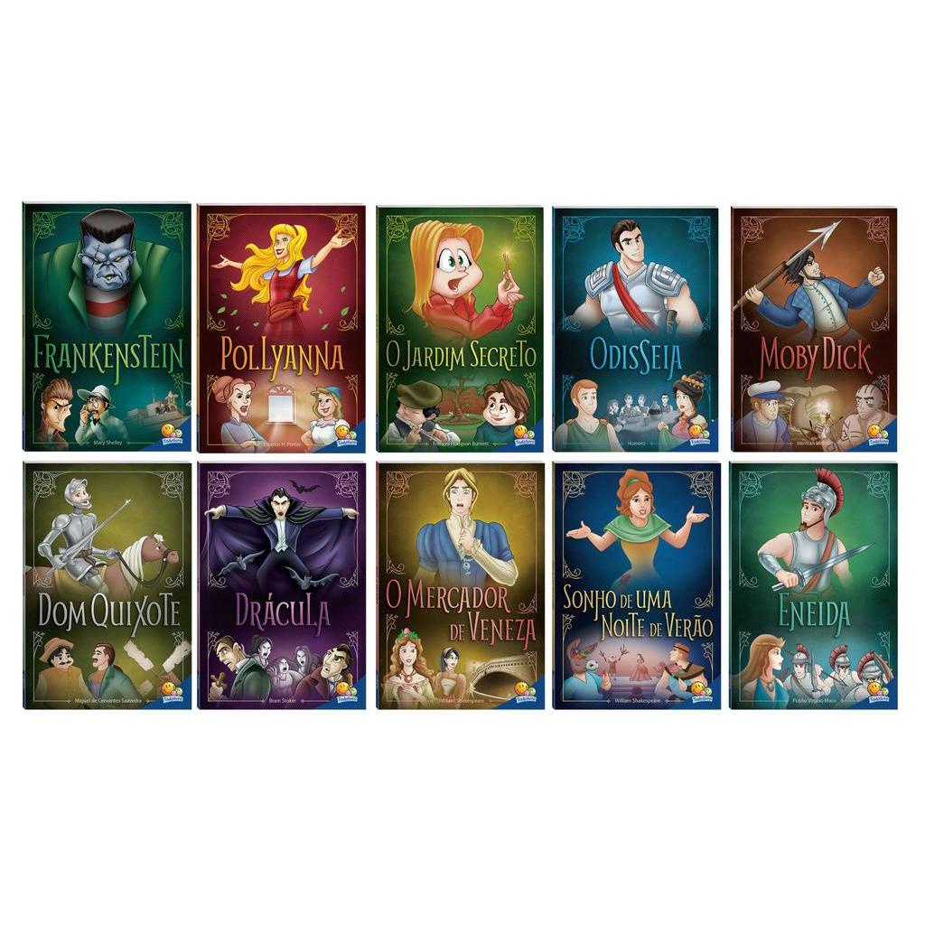 10 Livros Clássicos Da Literatura Mundial Versão Infanto Juvenil ...