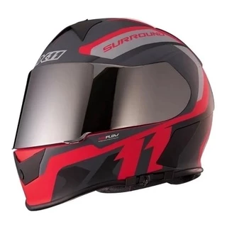 Capacete Moto Fechado X11 Revo Pro Surround c/viseira extra