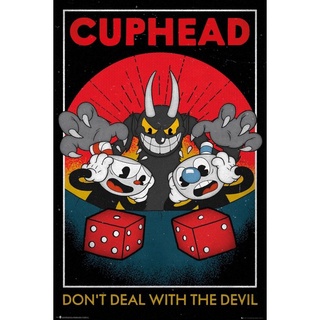 Quadro e poster King Dice - CupHead - Quadrorama