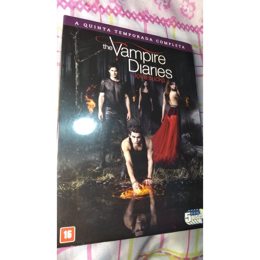 DVD The Vampire Diaries 5º temporada lacrado | Shopee Brasil