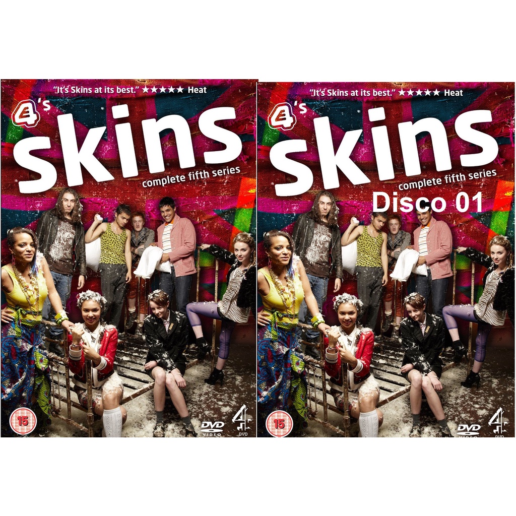 Dvd Skins UK - As 7 Temporadas Completas - Legendado - 14 Discos