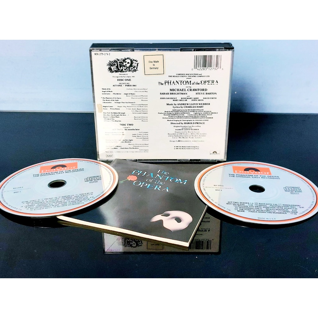 CD The Phantom of the Opera (O Fantasma da Ópera) - The Original