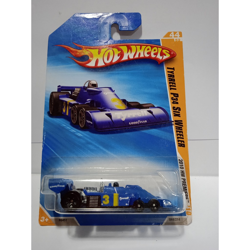 Hot wheels cheap tyrrell p34