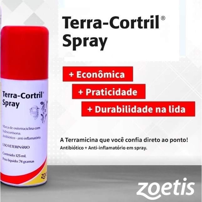 Terra Cortril Spray - 125ml | Shopee Brasil