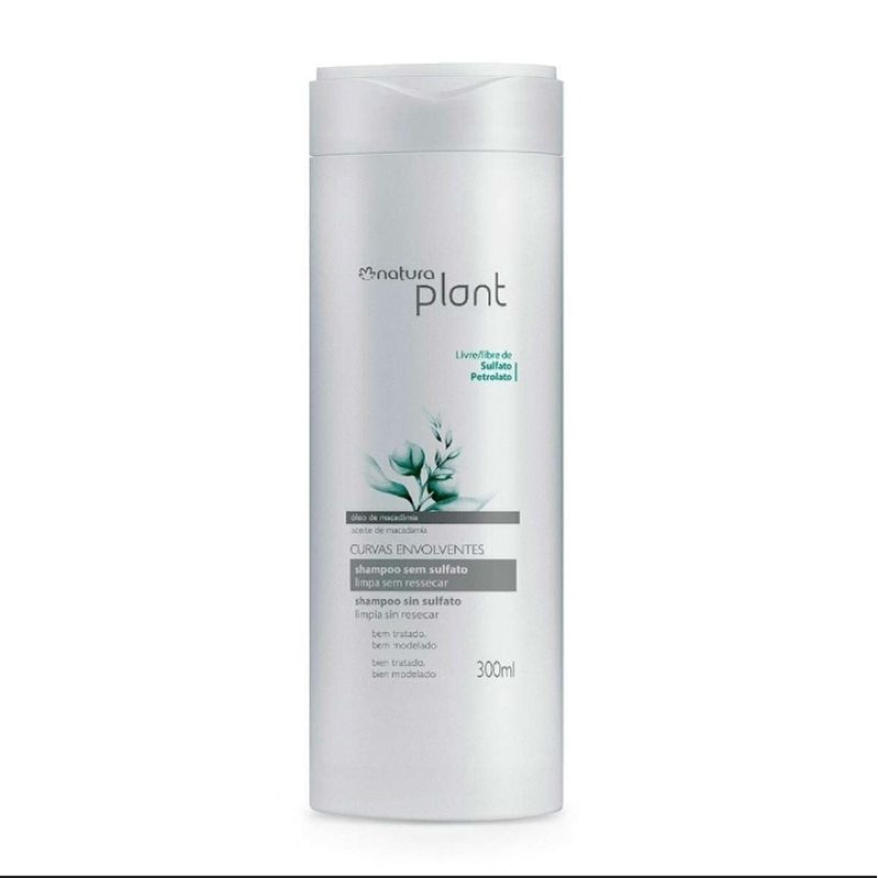 Natura plant shampoo plant curvas envolventes 300ml sem sulfato