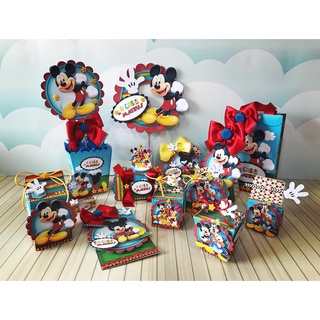 Kit Caixas Mickey e Turma