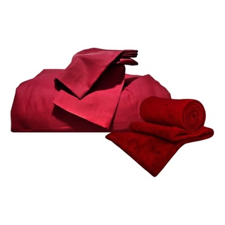 Kit Edredom 03 Pecas Dupla Face Queen+ Manta Microfibra Frio Liso
