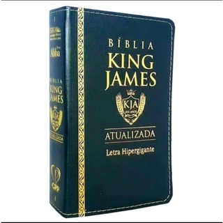 Bíblia King James Atualizada - Letra Hipergigante