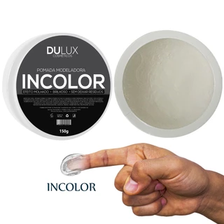 15 Cera Modeladora Incolor + 15 Matte Caramelo Ultra fixação 150g Dulux Cabelo e Barba