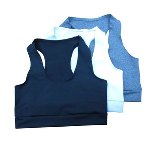 Kit 3 Top Fitness Academia Treino Malhação Roupas Femininas