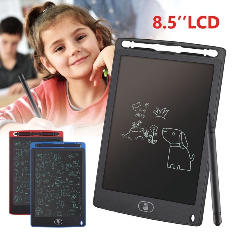 Tablet Infantil Lousa Mágica Digital LCD 8,5 Para Desenho Notas