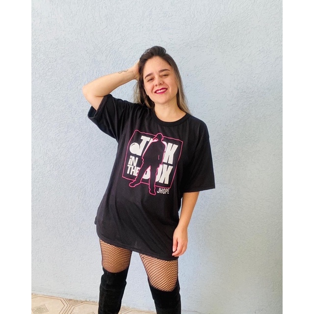 Camiseta Unissex Jack In The Box Jhope | Shopee Brasil