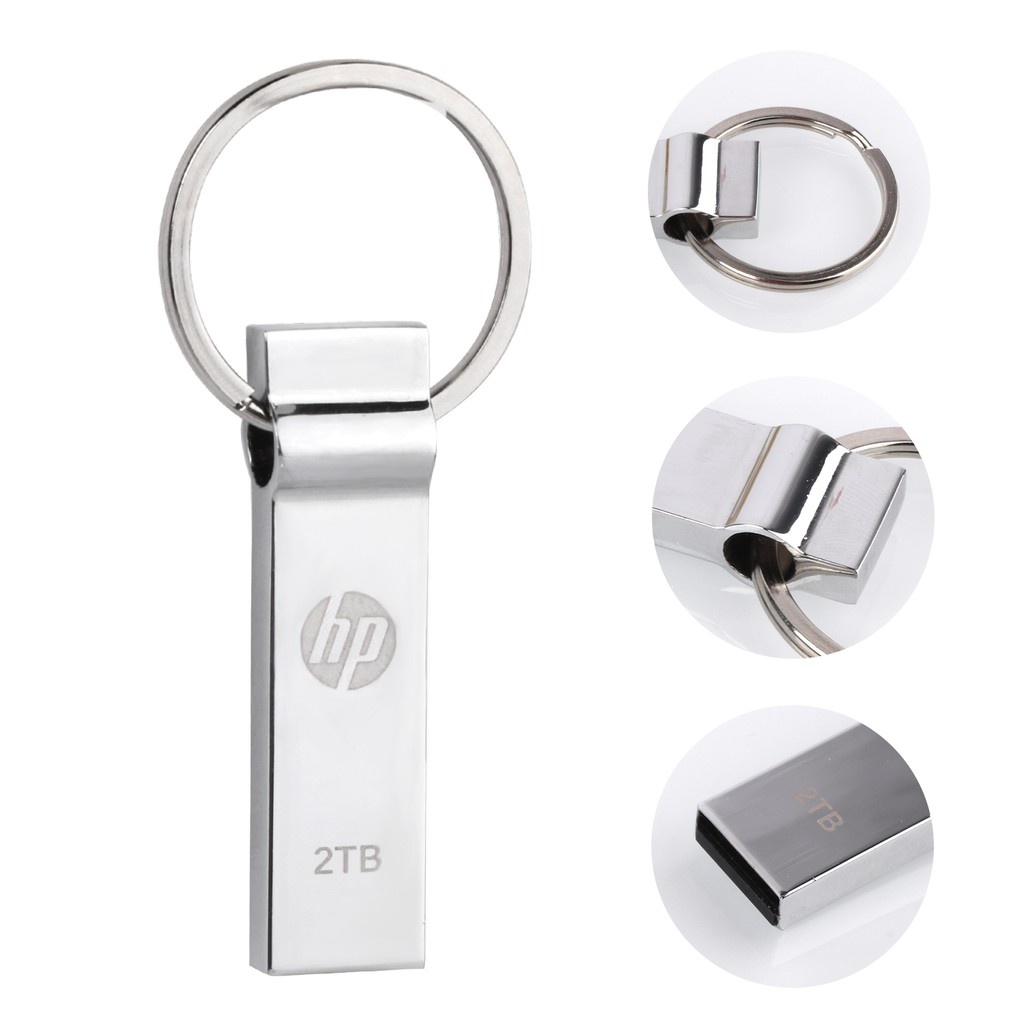 2TB OTG HP USB 3.0 Pendrive Metal À Prova D'água Pen Drive Flash De Alta Velocidade