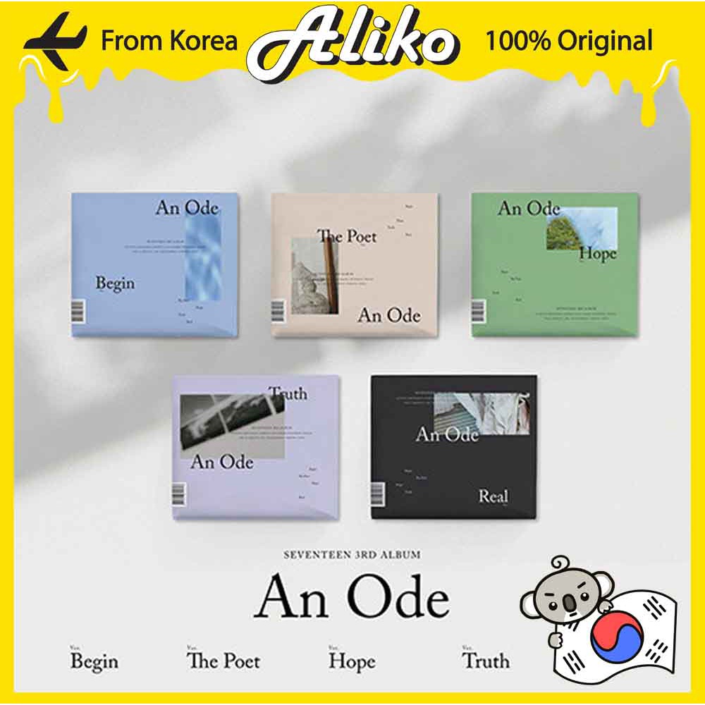 Seventeen 3rd Full Album - An Ode | Shopee Brasil
