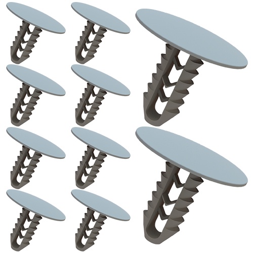 10 Grampo Presilha Teto FIAT Ducato 2009 2010 2011 2012 2013