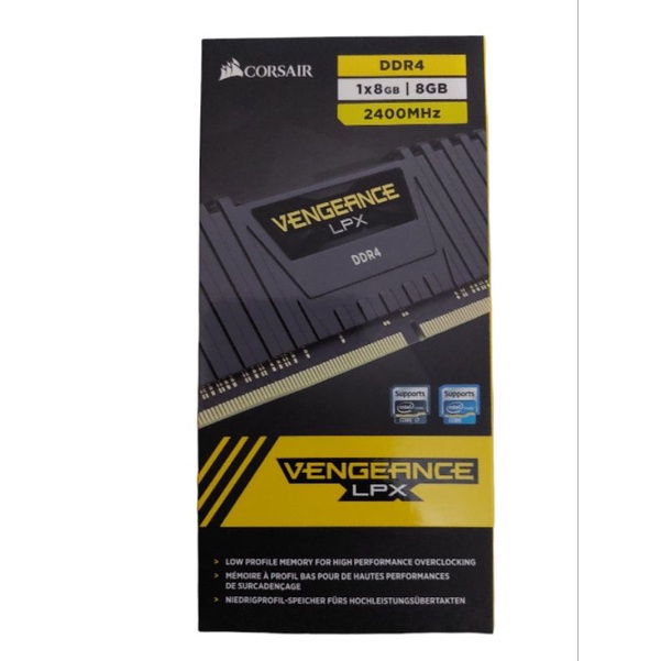 Memória DDR4 8GB Corsair 2400MHz