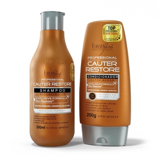 Kit Shampoo e Condicionador Cauterização Forever Liss