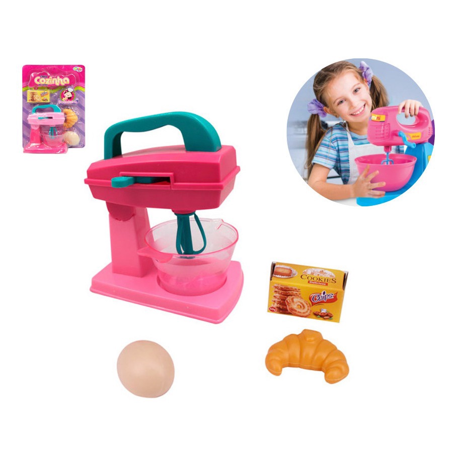 Brinquedo Kit Cozinha Batedeira Infantil serve para a crianca se ...