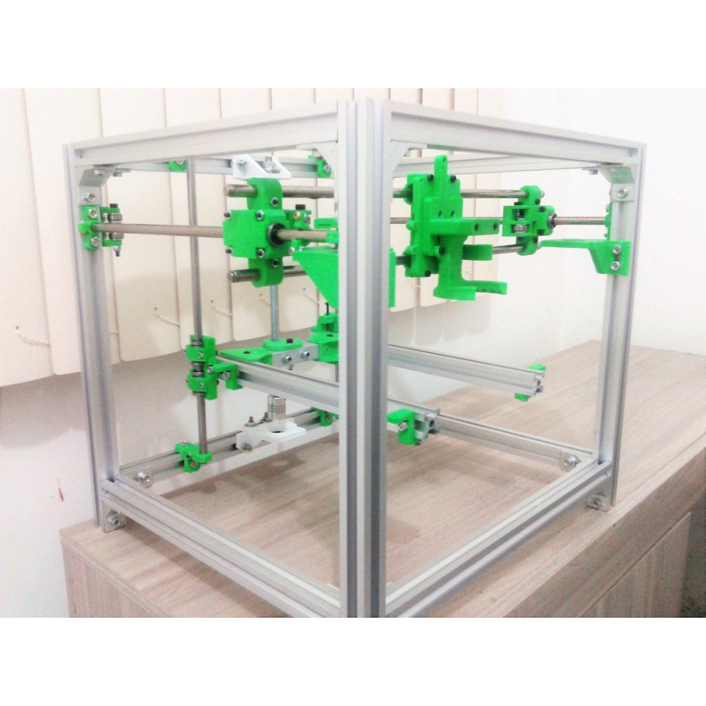 Hypercube corexy impressora 3d kit partes impressas escorrega o pre o