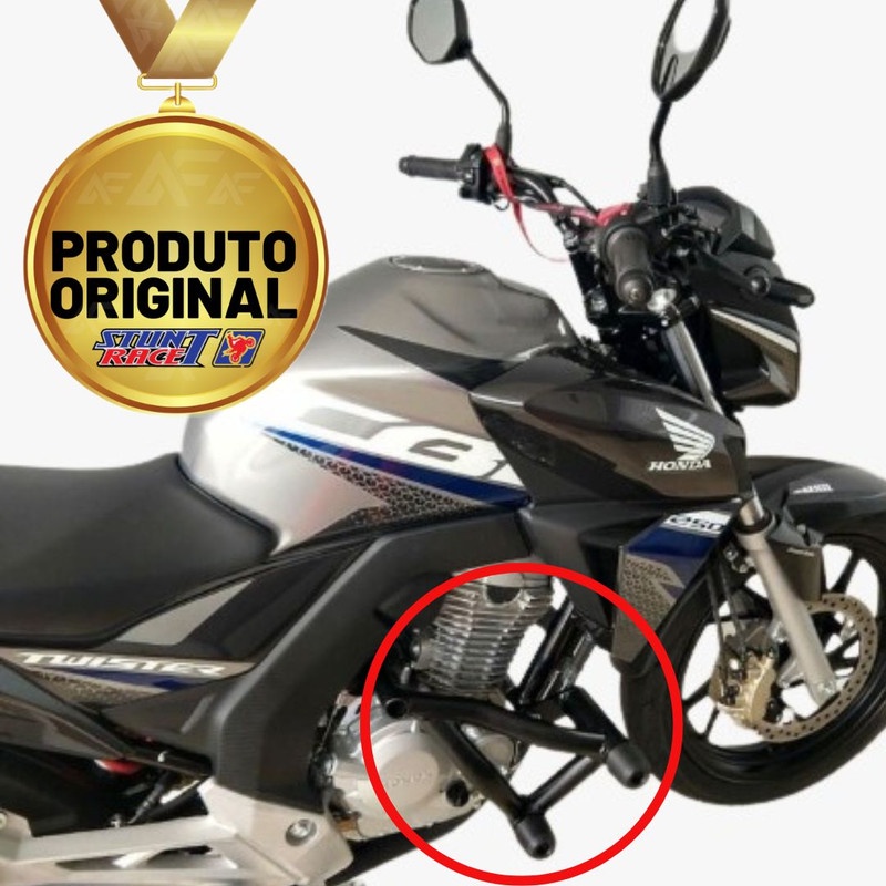 PROTETOR STUNT RACE CB TWISTER 250 PEÇA ORIGINAL STUNT RACE BRASIL