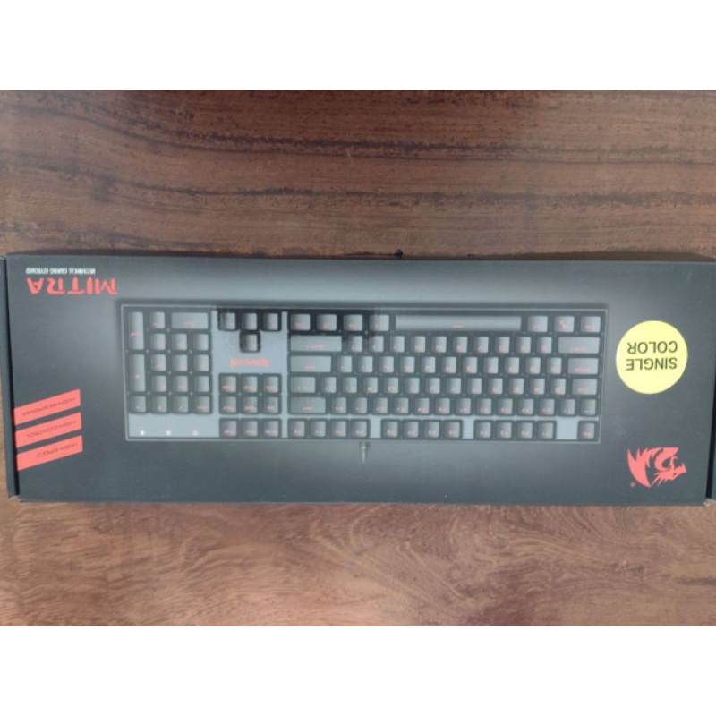 Teclado redragon Mitra single color