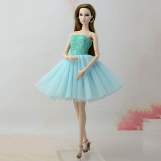 Roupa Vestido P/ Boneca Barbie + 2 Sapatos * Lindos Modelos