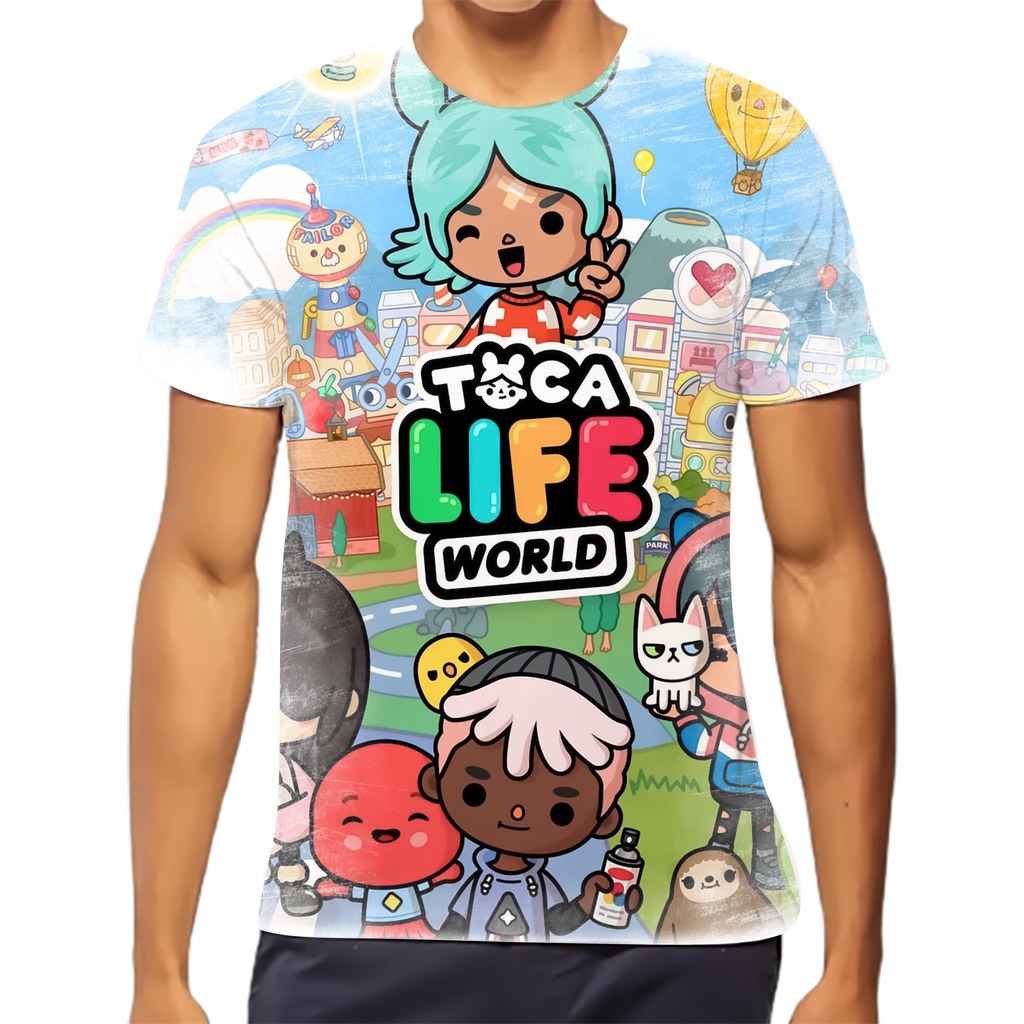 Casaco Blusa Moletom Toca Life World Jogo Infantil 24