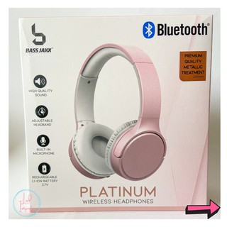 Bass jaxx platinum online wireless headset