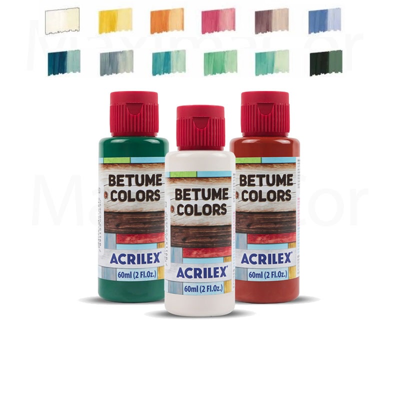 Tinta para Efeito Envelhecido Pátina Betume Colors Acrilex | Shopee Brasil