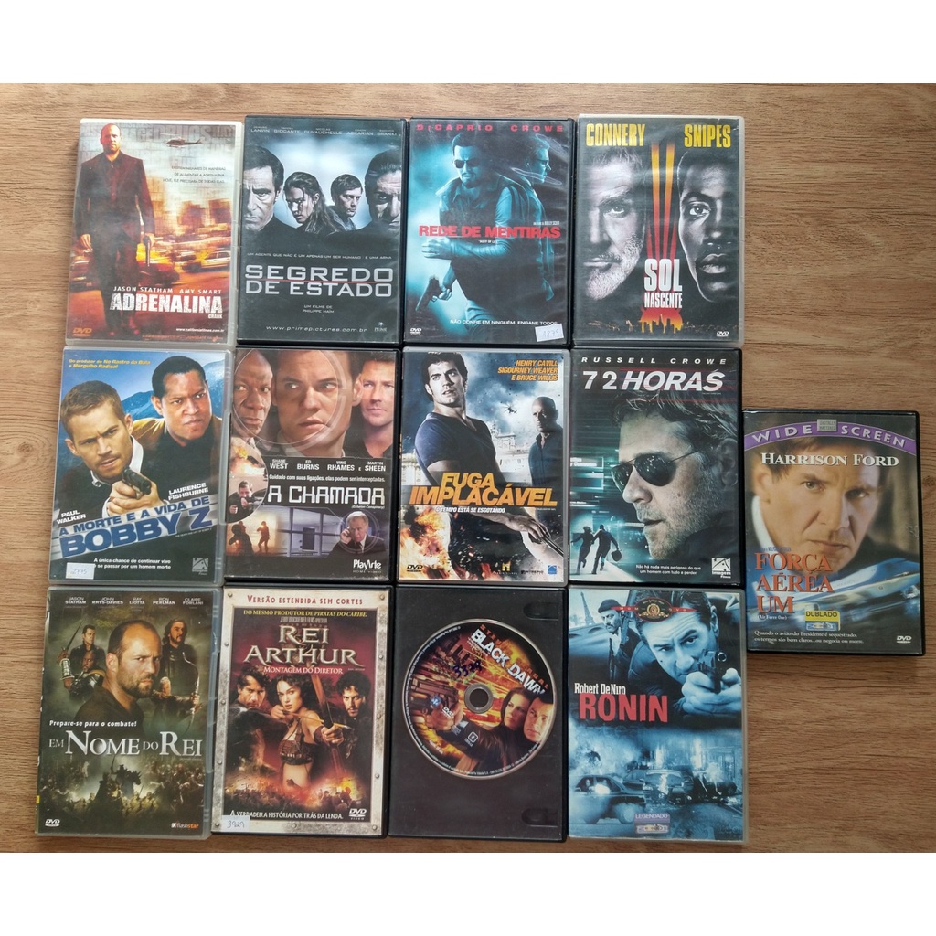 Dvds - Filmes - Ação - Diversos | Shopee Brasil