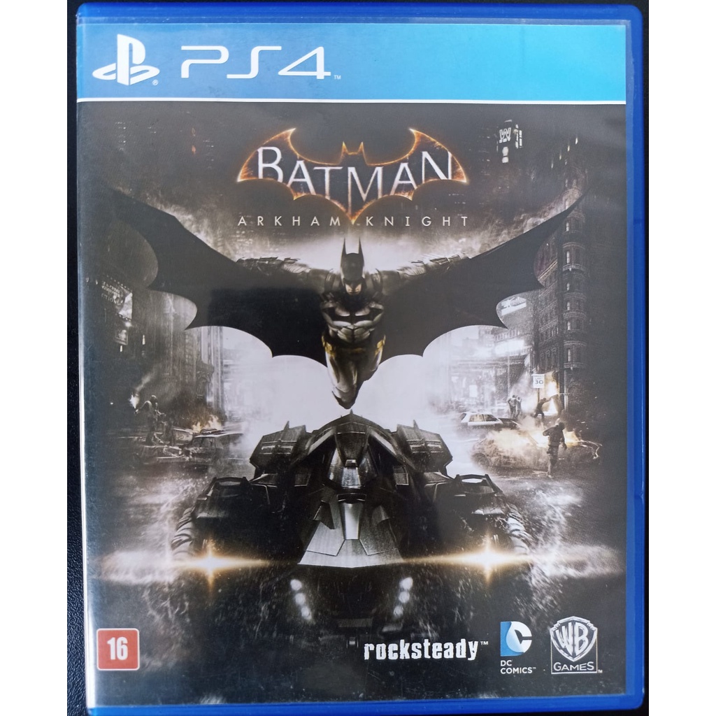 Batman Arkham Knight Ps4 Mídia Física Dublado Br Lacrado