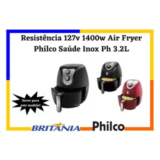 Resistencia 127v 1400w Air Fry Saude Inox Ph 3.2l promoção!