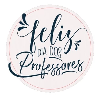 45 adesivos para o dia dos professores 4cm - recortado em máquina