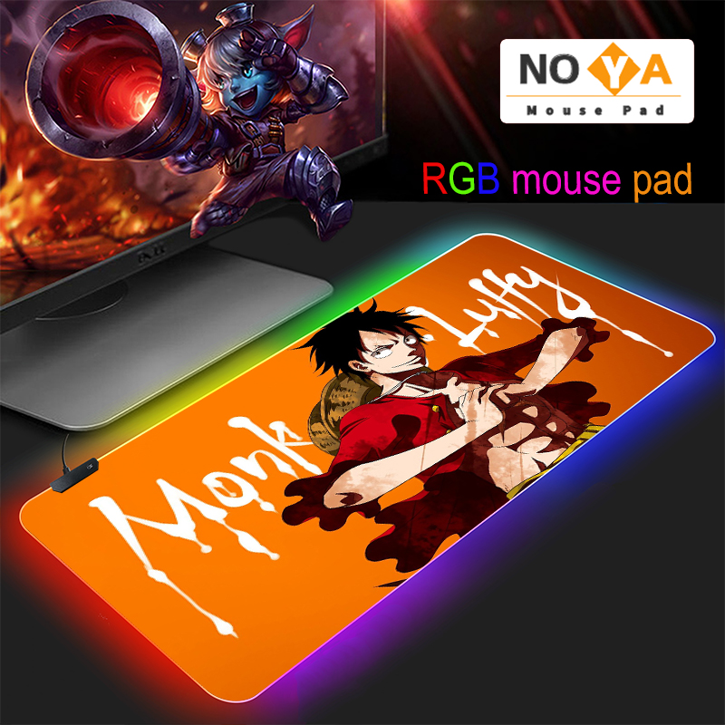 Mouse Pad Grande Gamer Fortnite Laranja