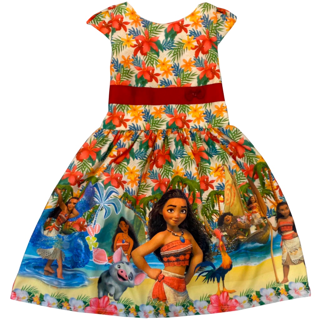 Vestido infantil cheap de personagens