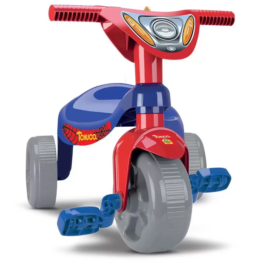 Triciclo Velotrol Kepler Spider com Empurrador - Motoca Infantil Azul  Ref.222 em Promoção na Americanas