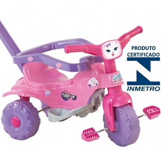Triciclo Motoca Infantil Menina You Girl Rosa Nathor - Velotrol e