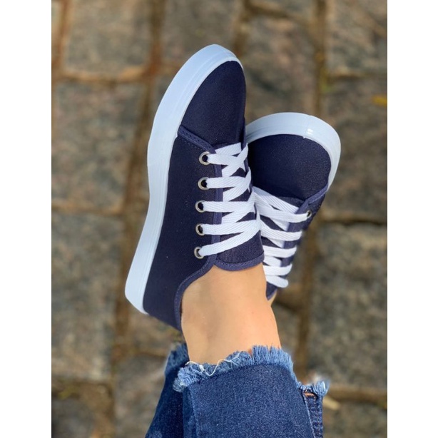 Tenis casual sale azul marinho