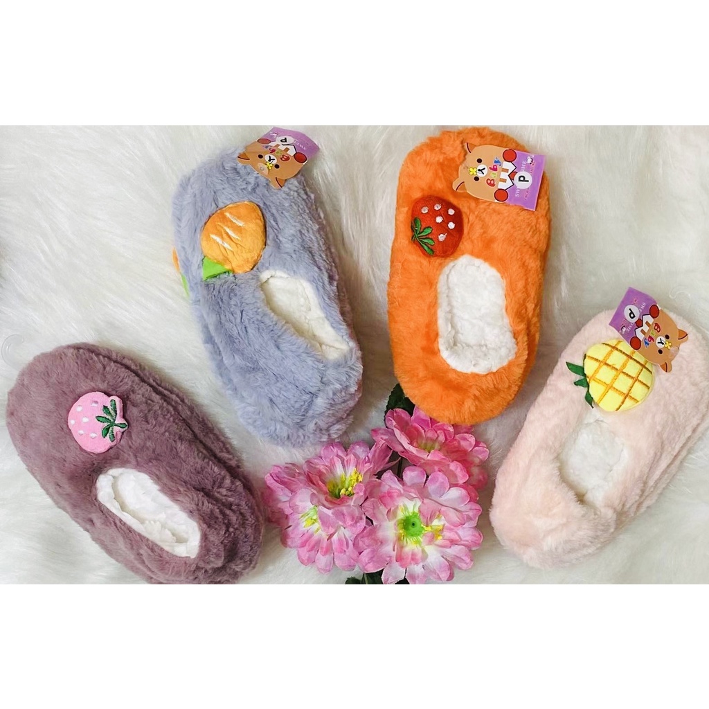 Pantufas De Inverno Femininas infantil/ Antiderrapantes Quentes Para Uso Internos / Quarto