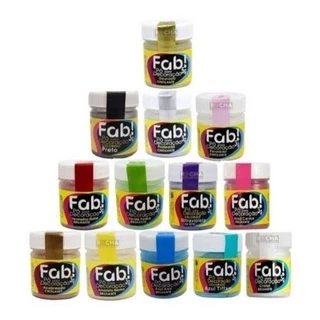 Pó para decoração de bolos FAB comestível