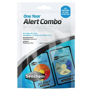 Seachem Alert Combo 1 ano Monitora amonia e PH