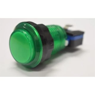 Botão Arcade de LED 12v Fliperama / Bartop / Etc. (1 Unidade) VERDE