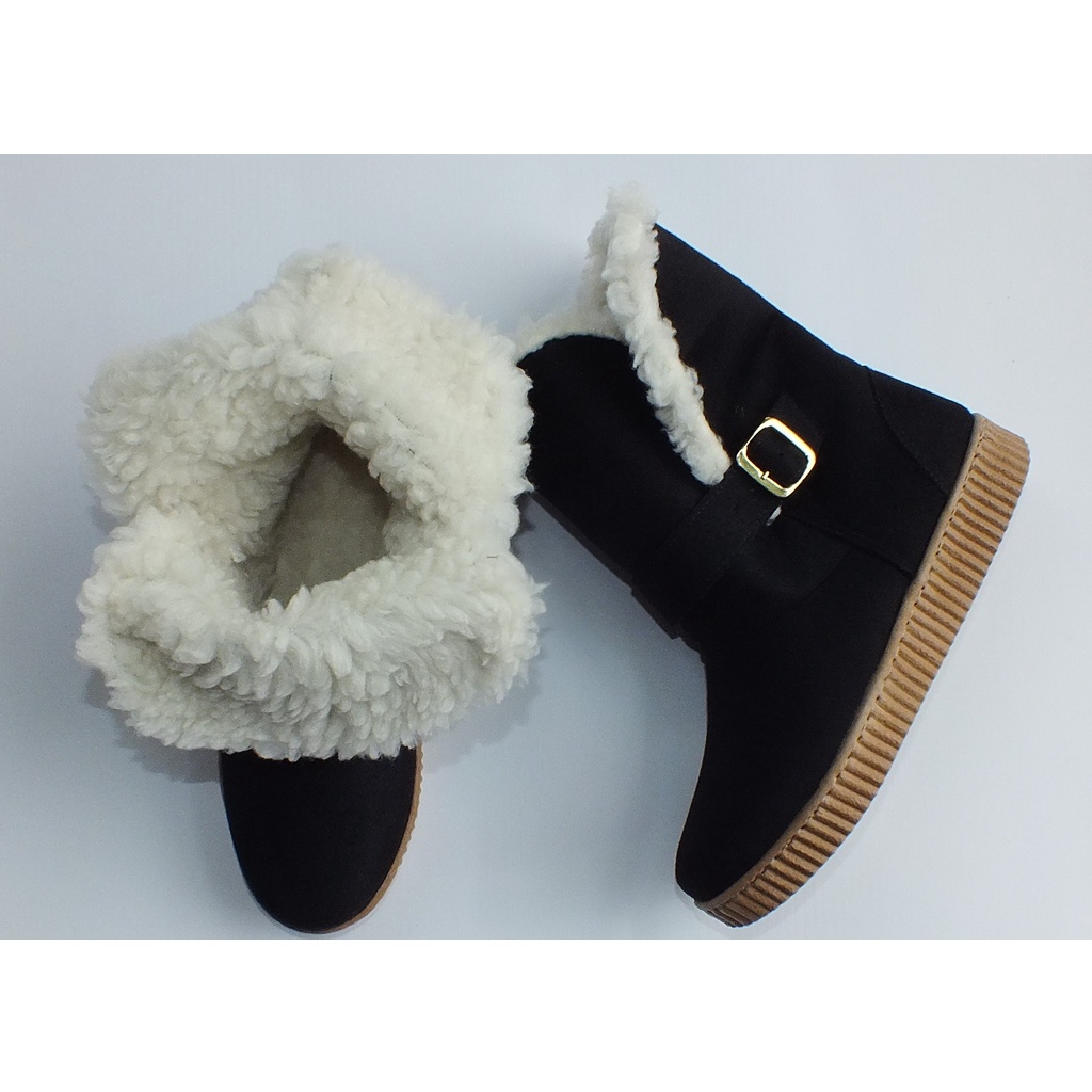 Botas store forradas femininas