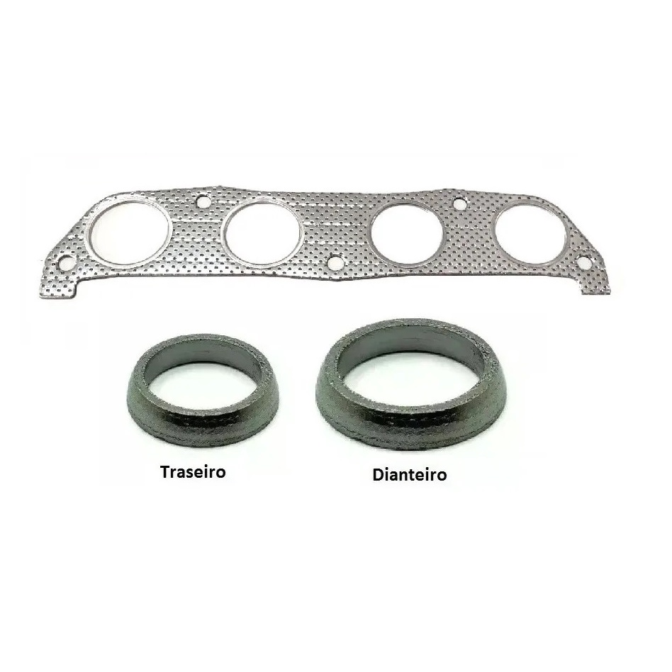 Junta Coletor Escape Anel Escapamento Corolla 1.8 16v 1ZZ-FE | Shopee ...