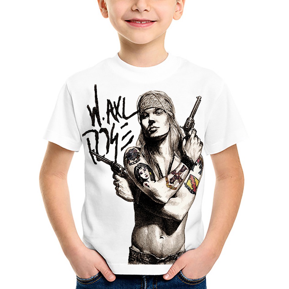 Camiseta infantil Guns N Roses Axl Rose