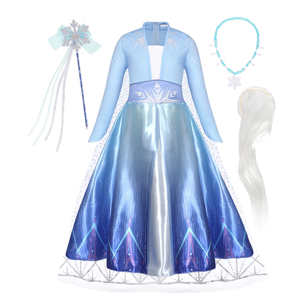 vestido frozen em Promoção na Shopee Brasil 2023