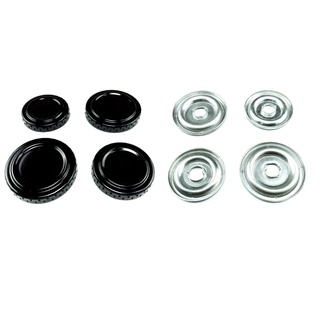 Kit Espalhadores + Queimadores Tampinhas Bocas Chama Fogão Itatiaia Star 4 Bocas