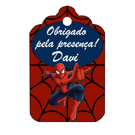 Tag Homem Aranha Spider Man Agradecimento Com Nome 5 Cm Festa Shopee   D923600a6077c6c5021d0635fa865405